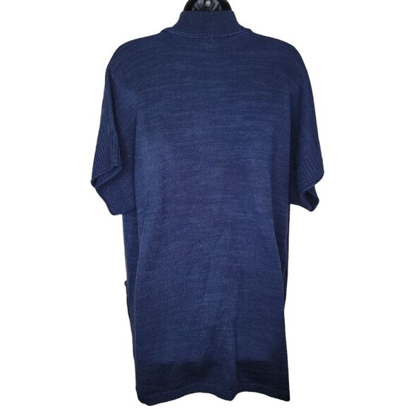 Chico's Textured Elbow-Sleeve Sweater Vest Cardigan Size 0 (small) - Picture 2 of 7